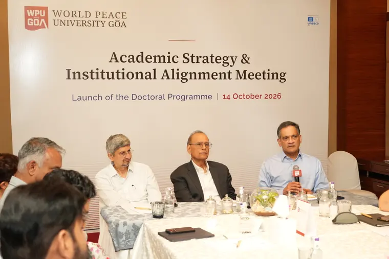 Academic Strategy and Institutional Alignment Meeting of WPU GŌA at Vivanta Goa