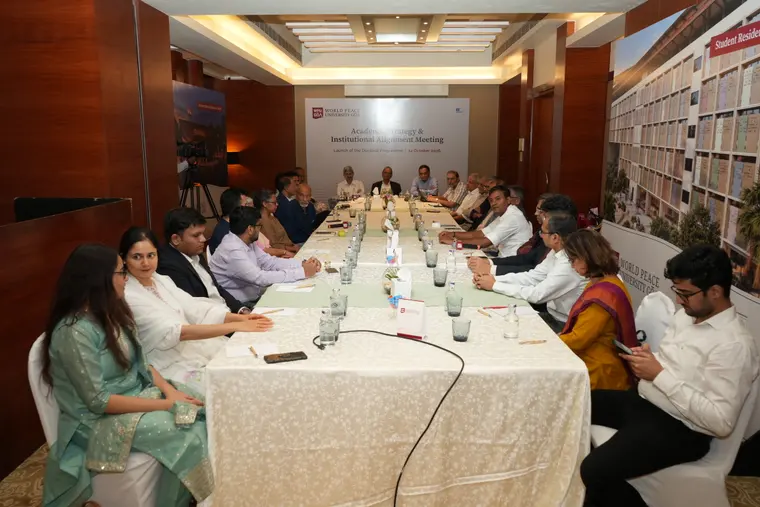 Industry alignment and collaboration discussion with delegates at WPU GŌA