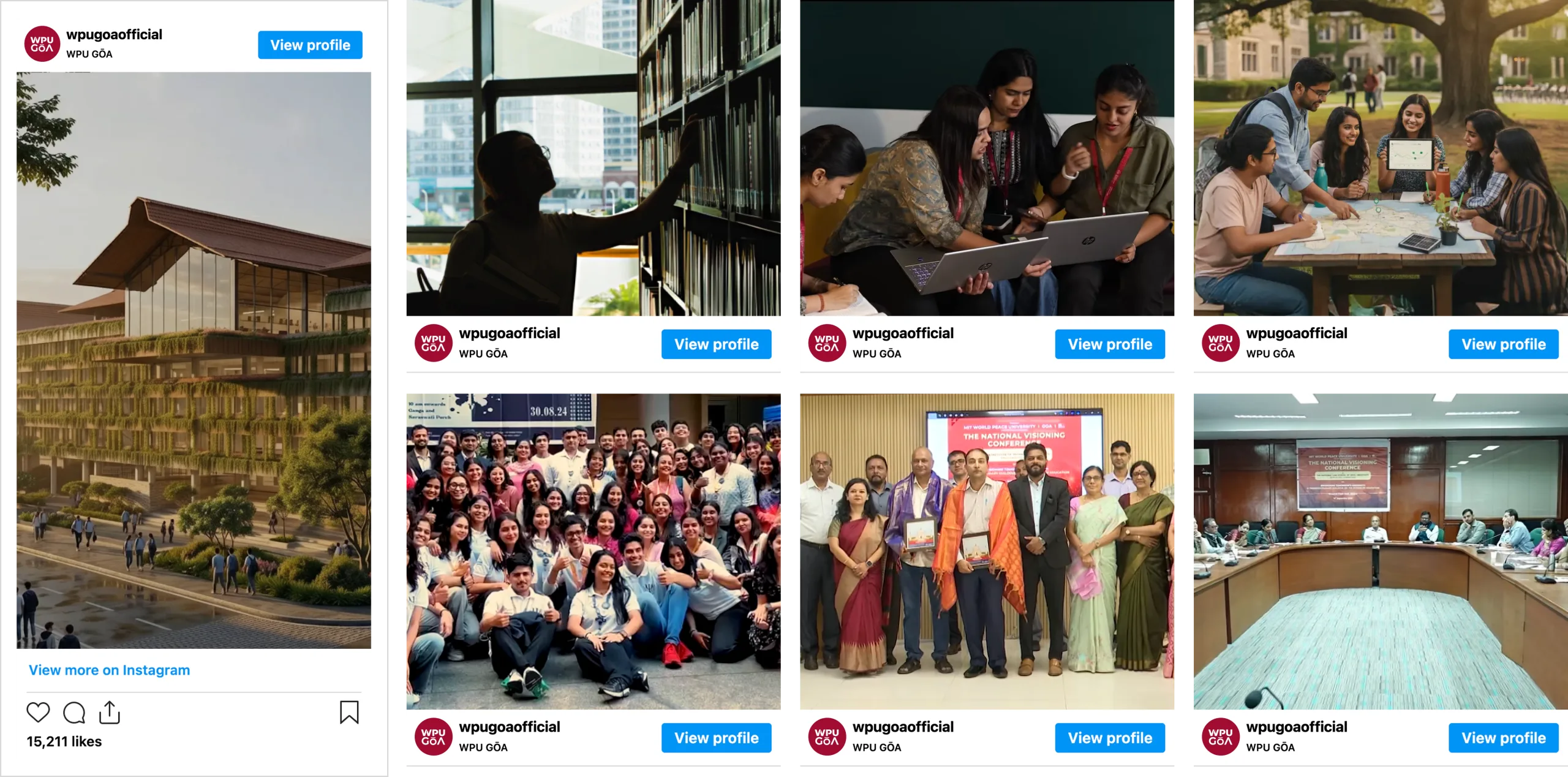 Life @WPU GŌA — recent moments from Instagram