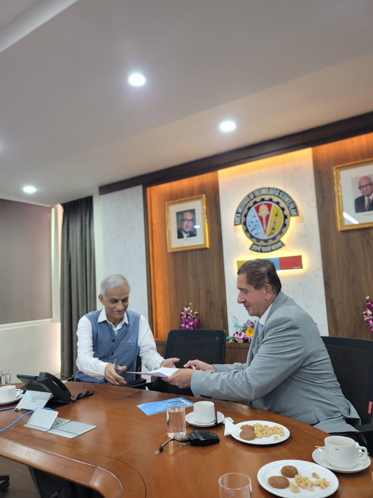 WPU GŌA × BITS BioCyTiH Foundation cooperation agreement — photo 1