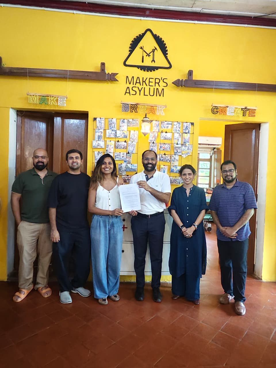 WPU GŌA × Makers Asylum Foundation MoU signing — photo 5