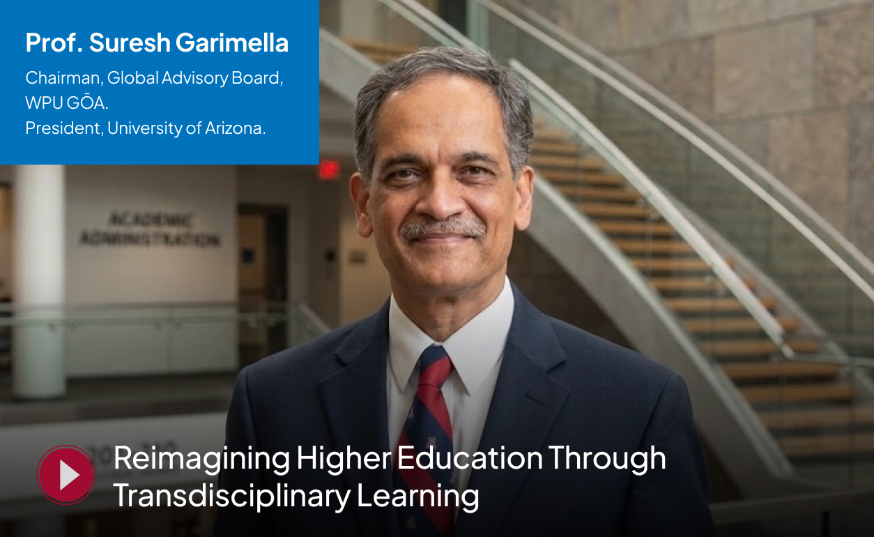 Prof. Suresh Garimella — Reimagining Higher Education Through Transdisciplinary Learning